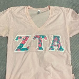 ZTA pink letters